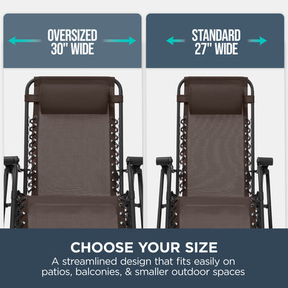 Folding Zero Gravity Patio Lounge Chair