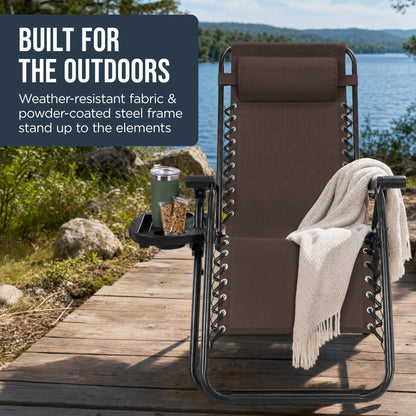 Folding Zero Gravity Patio Lounge Chair