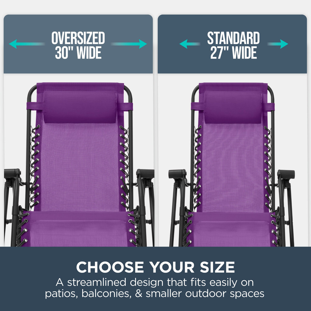 Folding Zero Gravity Patio Lounge Chair