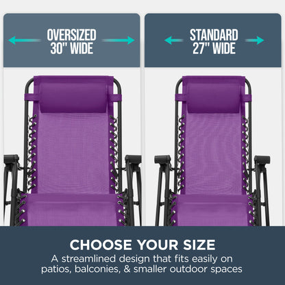 Folding Zero Gravity Patio Lounge Chair