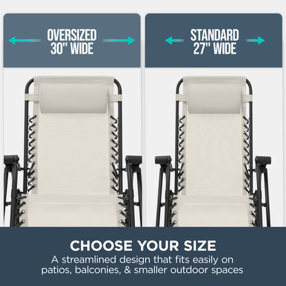 Folding Zero Gravity Patio Lounge Chair