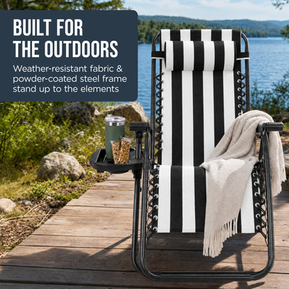 Folding Zero Gravity Patio Lounge Chair