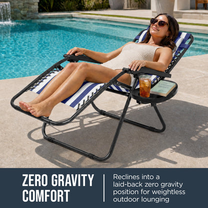 Folding Zero Gravity Patio Lounge Chair