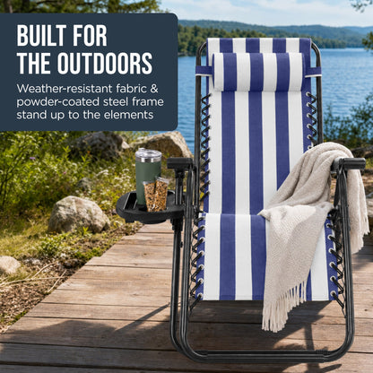 Folding Zero Gravity Patio Lounge Chair