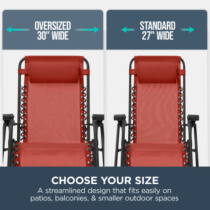 Folding Zero Gravity Patio Lounge Chair