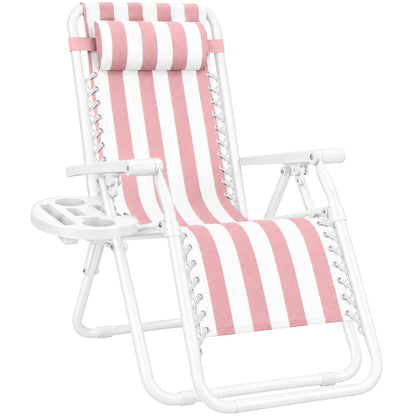 Folding Zero Gravity Patio Lounge Chair