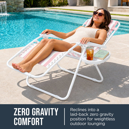 Folding Zero Gravity Patio Lounge Chair
