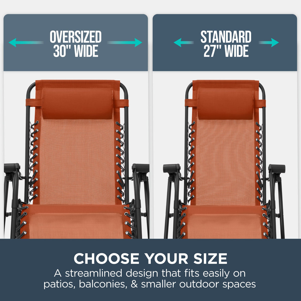 Folding Zero Gravity Patio Lounge Chair
