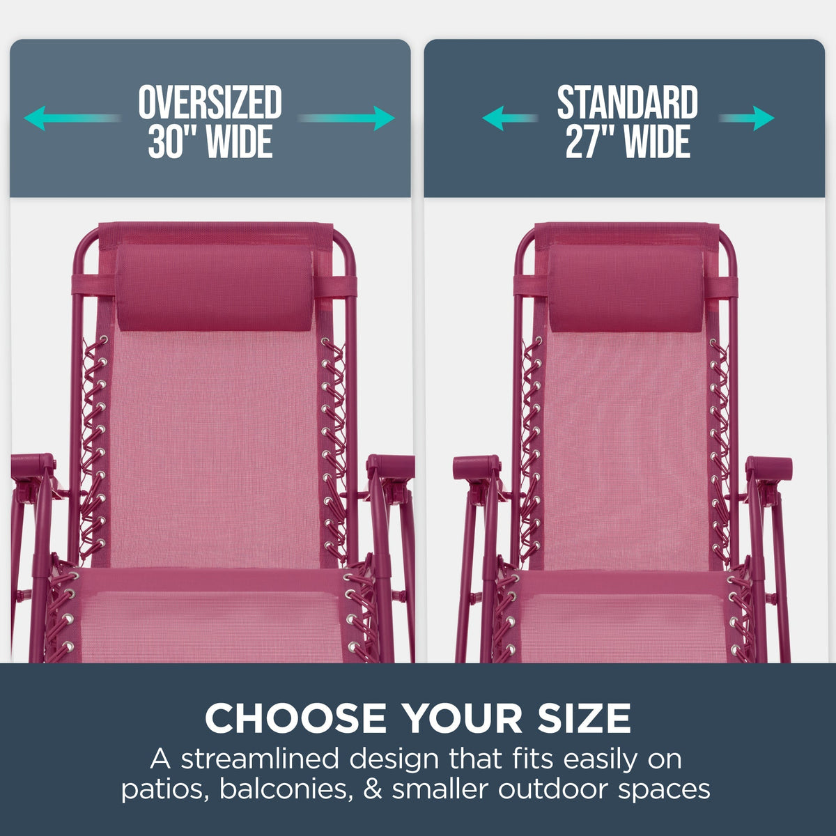 Folding Zero Gravity Patio Lounge Chair