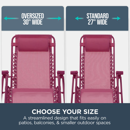 Folding Zero Gravity Patio Lounge Chair