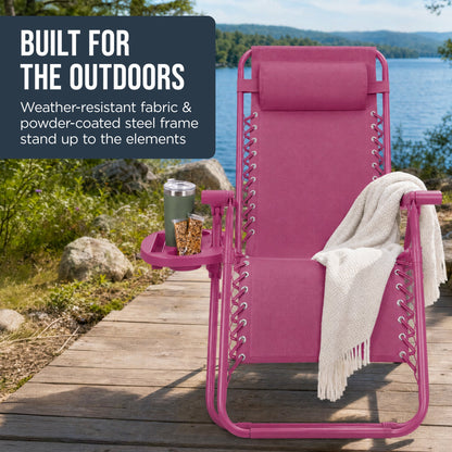 Folding Zero Gravity Patio Lounge Chair
