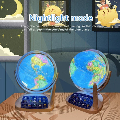 Interactive World Globe with AR and Light
