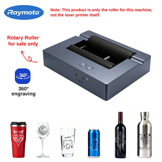 Dual-Mode Rotary Roller Accessory for Cylinder Engraving