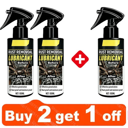 2026 Rust Remover Auto Exhaust Pipe Rust Derusting Spray Quickly Car Wheel Hub Care Clean Metal Iron Prowder Stain Removal Agent