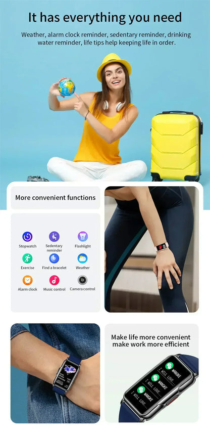 Annie Smartwatch for Men & Women – Full Touch Fitness & Health Tracker - Image 18