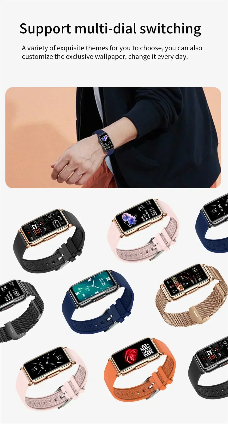 Annie Smartwatch for Men & Women – Full Touch Fitness & Health Tracker - Image 16