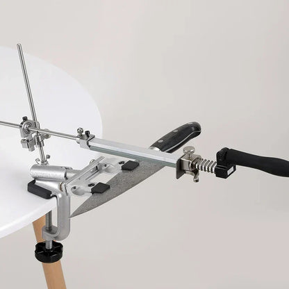 Adjustable Angle Knife Sharpener with Aluminum Alloy Construction