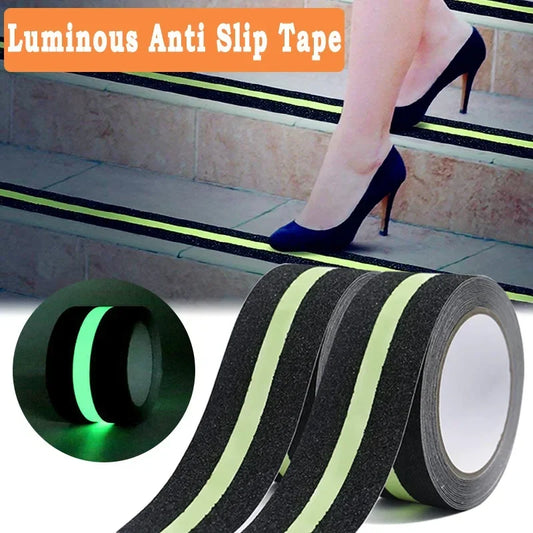 Safety Luminous Grip Tape | Glow-in-Dark Anti-Slip Protection