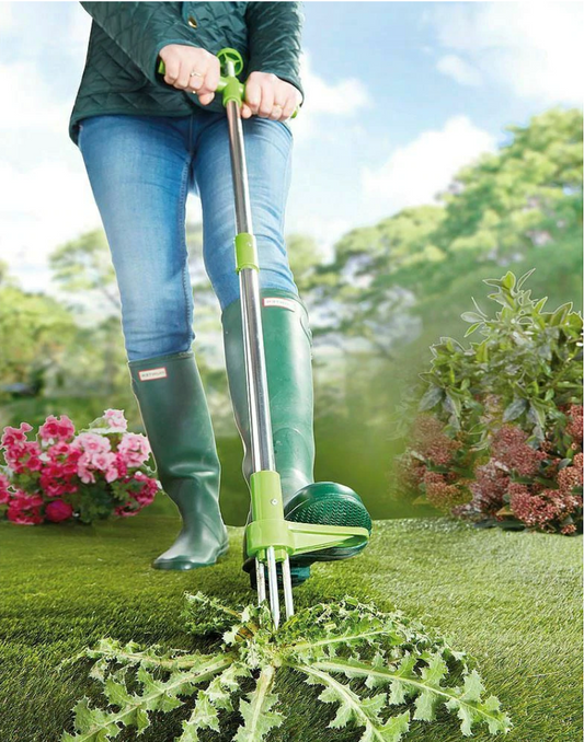 Annie’s Fashion Weed Puller Tool – Long Handle Root Remover for Lawn & Garden