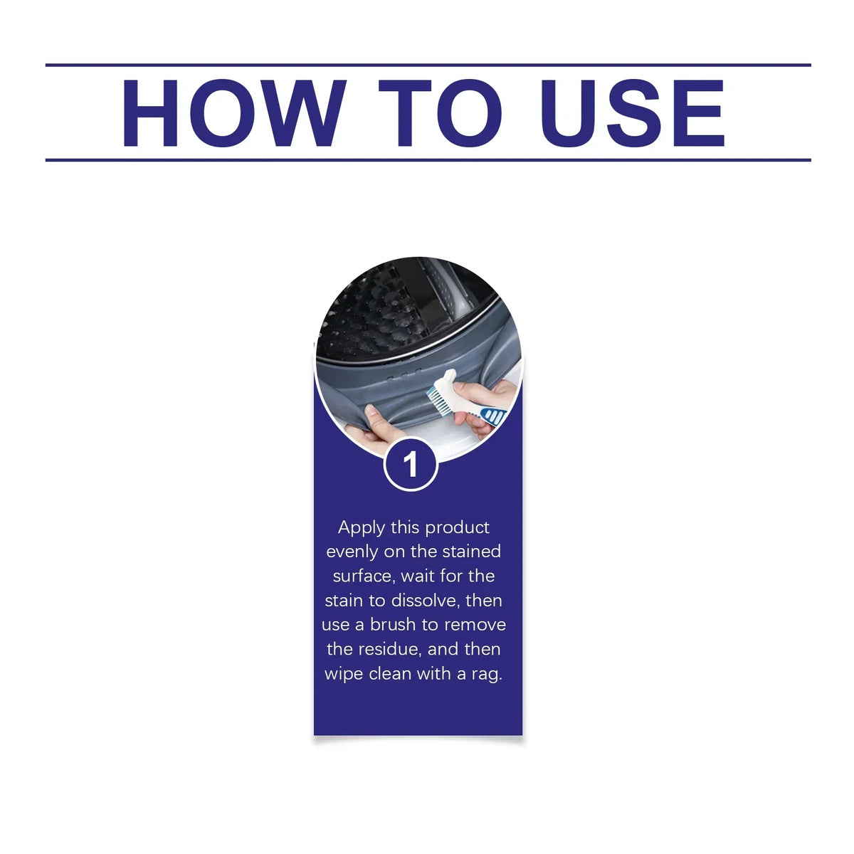 Professional Stain Remover Gel | Deep Cleaning Formula With Brush