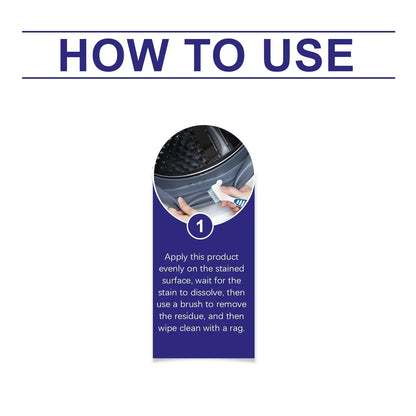 Professional Stain Remover Gel | Deep Cleaning Formula With Brush