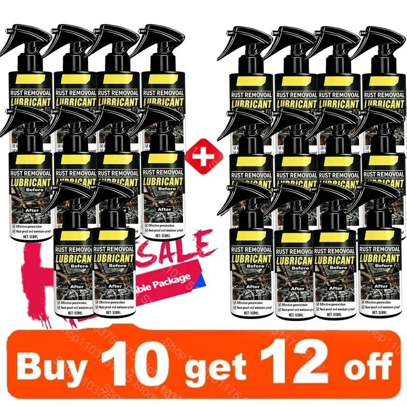 2026 Rust Remover Auto Exhaust Pipe Rust Derusting Spray Quickly Car Wheel Hub Care Clean Metal Iron Prowder Stain Removal Agent