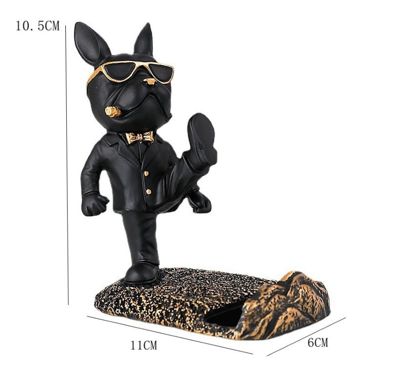 Annie’s Fashion Bulldog Mobile Holder