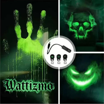 Halloween USB LED Projection Lamp with 3 or 6 Spooky Patterns