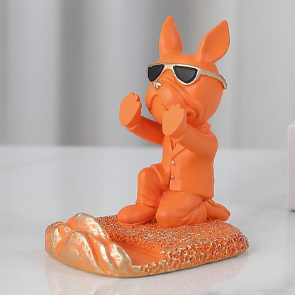 Annie’s Fashion Bulldog Mobile Holder