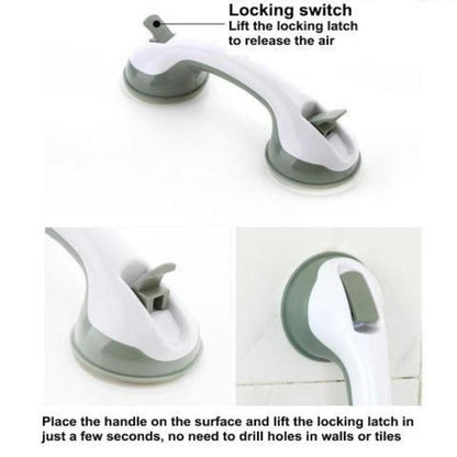 Annie Shower Grab Bar - Shower Bar - Shower Safety Bar For Balance - Hand Grip Safety Bar For Bathroom - Strong Suction Grab Bar - Image 6