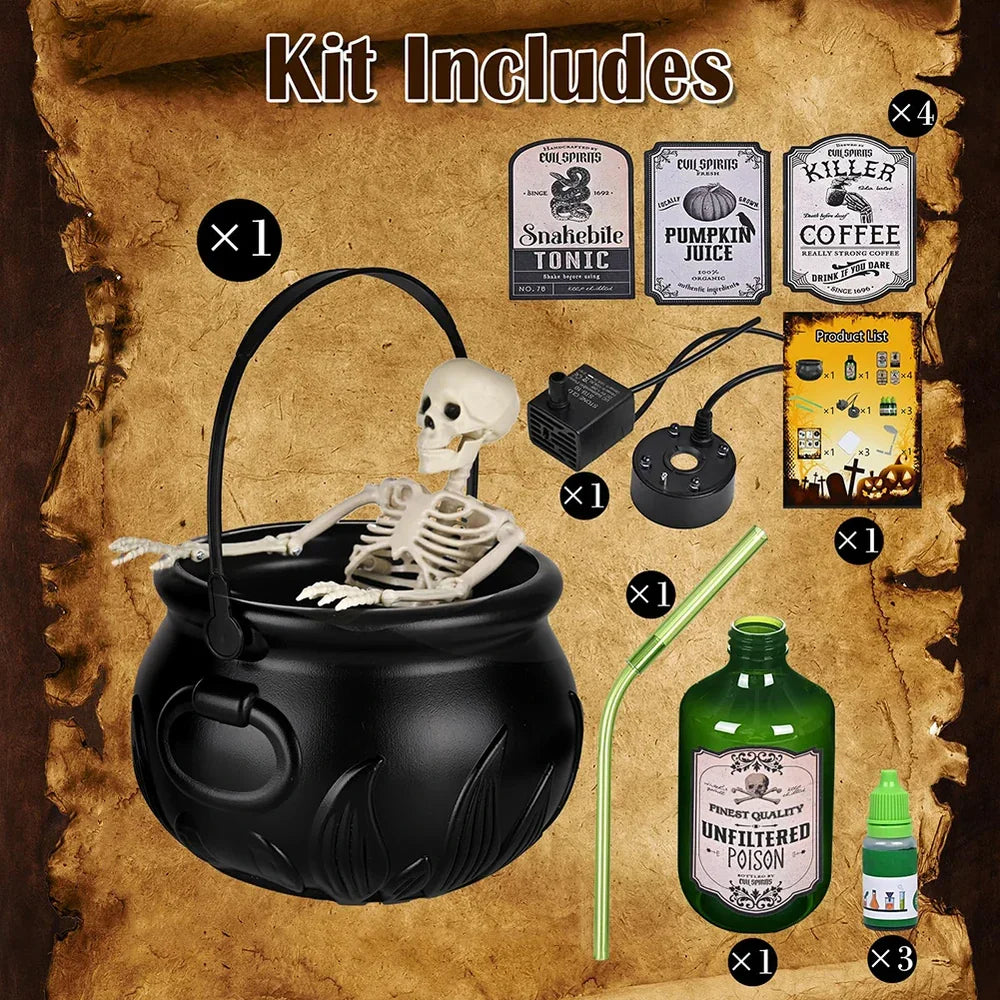 Annies-fashion – Halloween Witch Cauldron Decoration
