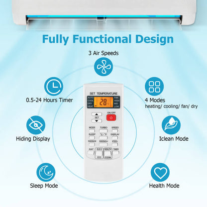 Universal AC Remote Control | Multi-Brand Digital Temperature Controller