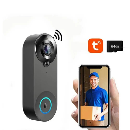 1080P HD WiFi Smart Doorbell Camera with Two-Way Audio