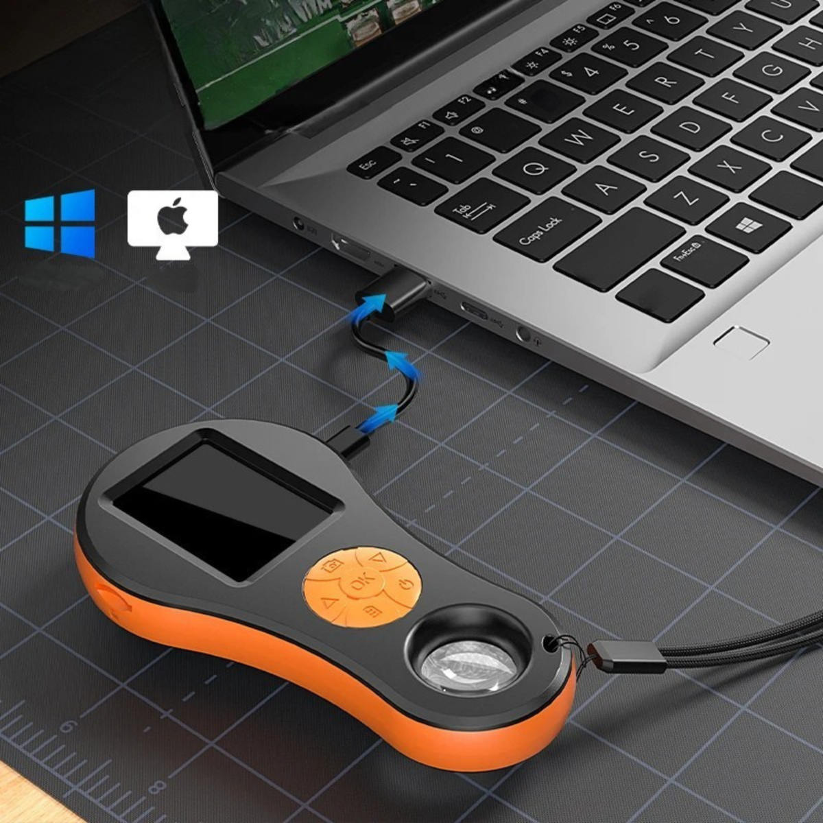 1080P Digital Microscope for PCB Repair with 2-Inch IPS Display
