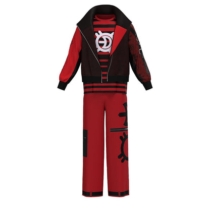 Annies-fashion – Vampire Costume Set | Bold Jacket and Pants Outfit for Halloween Fun
