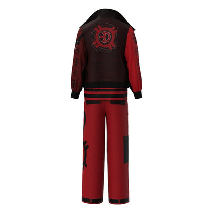 Annies-fashion – Vampire Costume Set | Bold Jacket and Pants Outfit for Halloween Fun