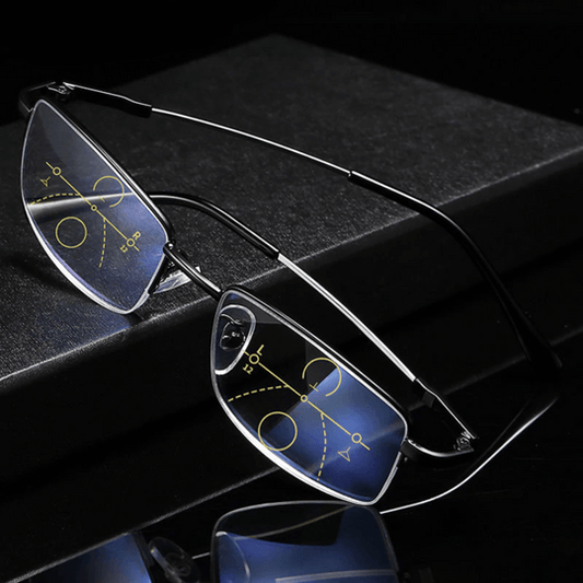 Annies-fashion – Multi-Focus Smart Glasses with Adaptive Blue Light Lenses | Seamless Vision for All Activities