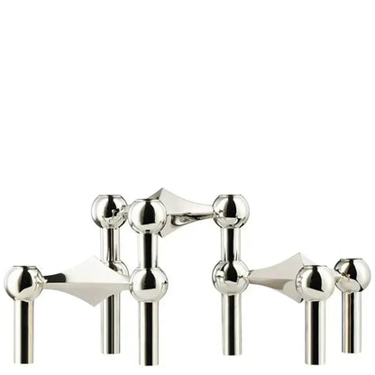 Abstract Molecular Structure Candle Holder