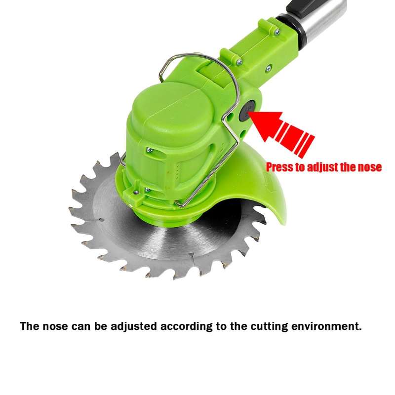 Annie’s Fashion Heavy Duty Cordless Strimmer & Brush Cutter – 2000mAh Battery, 240 Min Runtime