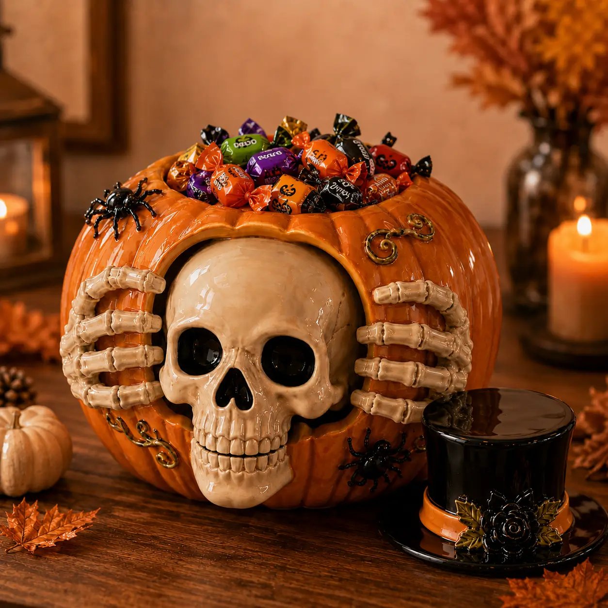 Annies-fashion – Pumpkin Candy Storage Jar