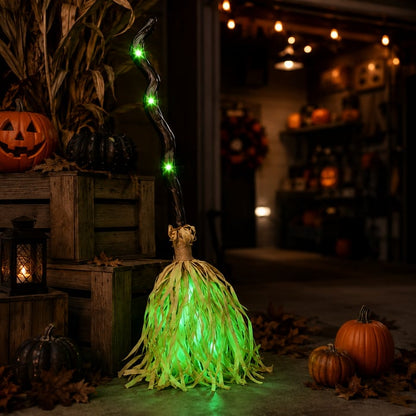 Annies-fashion – Motion Activated Halloween Broom Light