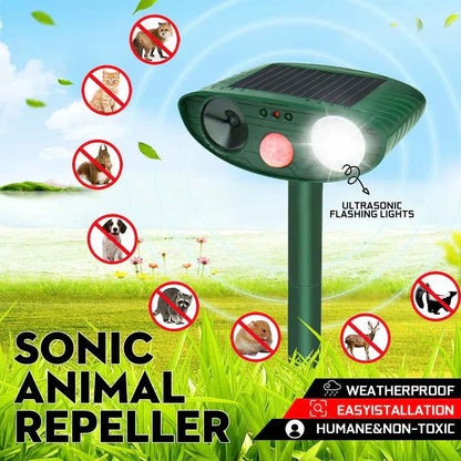 Annie Solar Ultrasonic Chipmunk Repeller – Outdoor Rodent Deterrent Device - Image 2