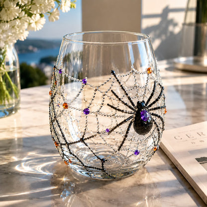 Annies-fashion – Artisan Halloween Drinking Glass