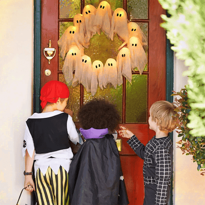 Annies-fashion – Eerie Illuminated Halloween Wreath