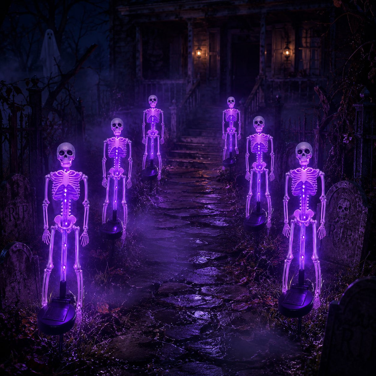 Annies-fashion – LED Skeleton Yard Decor