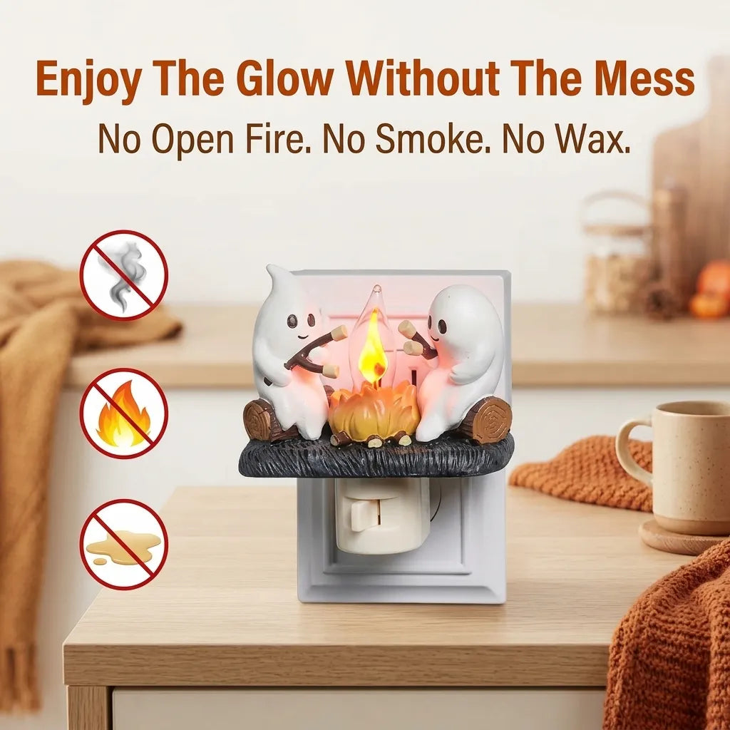 Annies-fashion – Cozy Halloween Campfire Night Light