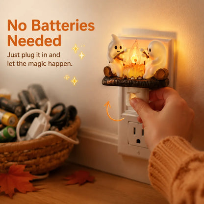 Annies-fashion – Cozy Halloween Campfire Night Light
