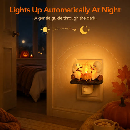 Annies-fashion – Cozy Halloween Campfire Night Light