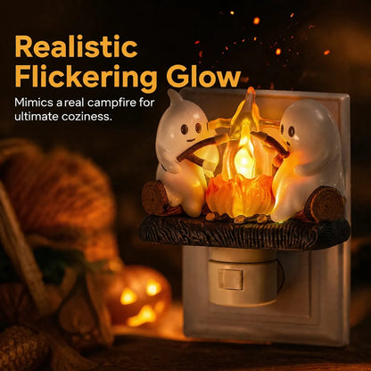 Annies-fashion – Cozy Halloween Campfire Night Light