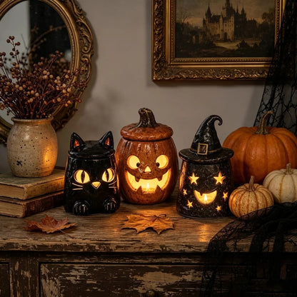 Annies-fashion – Handcrafted Artisan Monster Tea Light Holder